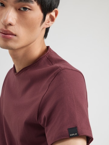 REPLAY Shirt in Rood