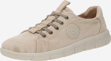 bugatti Sneakers laag 'Romer' in Beige: voorkant