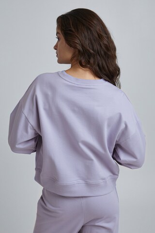 Sweat-shirt 'VEA' ICHI en violet