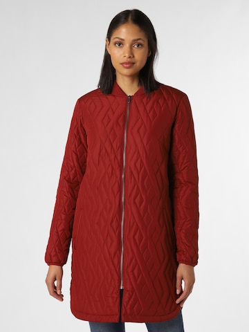 Soyaconcept Between-Seasons Coat 'Fenya' in Red: front