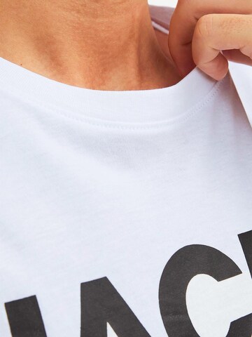 JACK & JONES Shirt 'Corp'‌‌‌‌‌ in Weiß