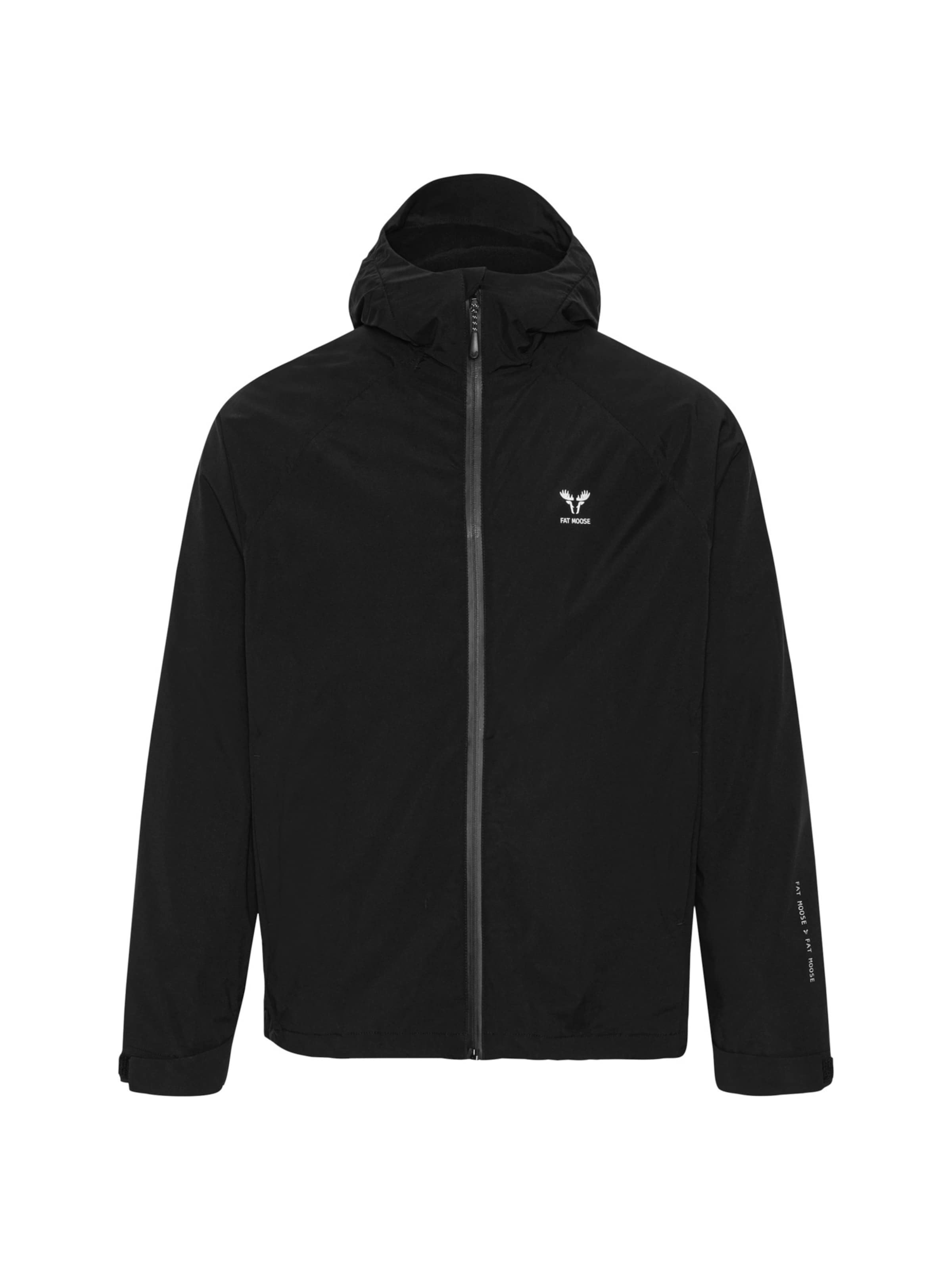 Fat Moose Winter jacket 'Sky Shell' in Black: front