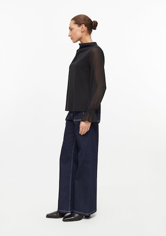 s.Oliver Blouse in Zwart: zijkant