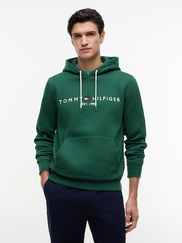 Coupe regular Sweat-shirt TOMMY HILFIGER en vert : devant