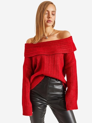 Bianco Lucci Pulover 'Pullover' | rdeča barva