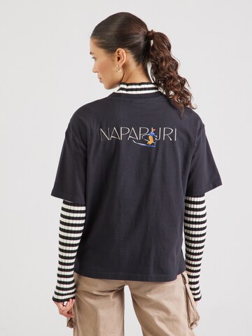 T-shirt 'S-BISE' NAPAPIJRI en noir : devant