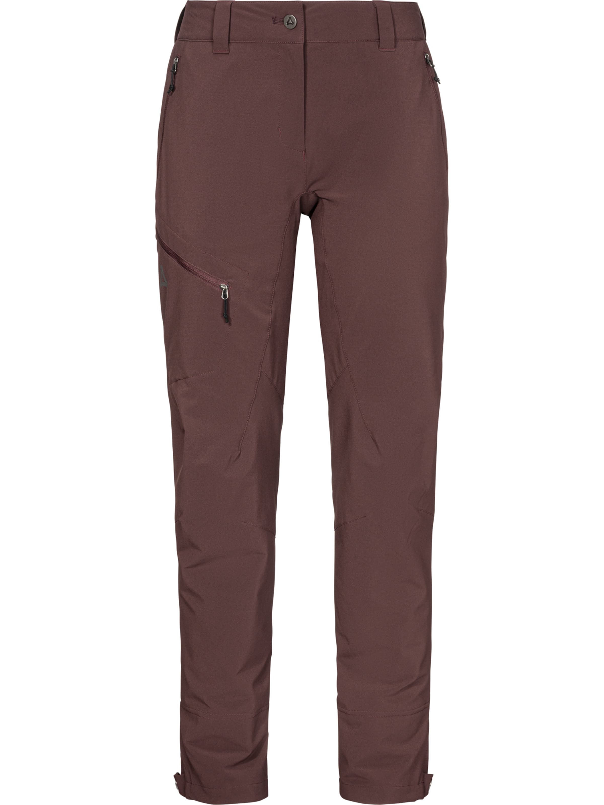 Schöffel Outdoorhose 'Cascata' in M in dunkellila, Produktansicht