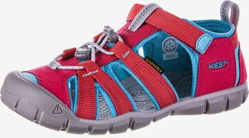 KEEN Sandals 'Seacamp II CNX' in Red: front