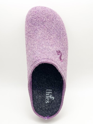 thies Slippers 'Recycled PET' in Purple