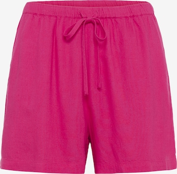 Kaffe - Loosefit Calças 'KAMilia' em rosa: frente