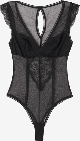 INTIMISSIMI Body 'LACE NEVER GETS OLD' in Schwarz: predná strana