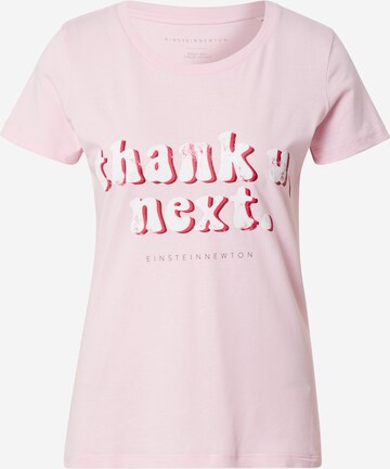 T-shirt EINSTEIN & NEWTON en rose : devant
