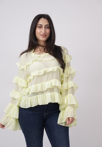 CHERRY KOKO Blouse in Geel