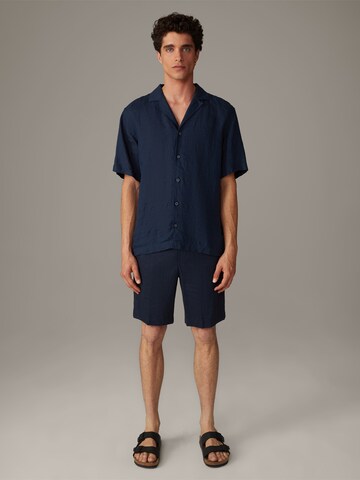 STRELLSON Regular fit Button Up Shirt 'Cray' in Blue