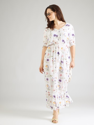 ONLY Carmakoma Kleid 'CARCHIANTI' in Weiß