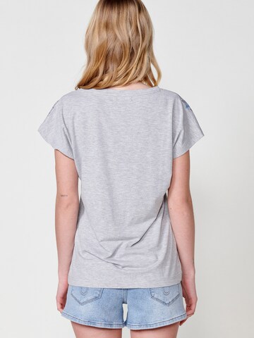 KOROSHI T-Shirt in Grau