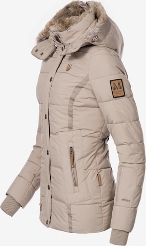 MARIKOO Winterjacke 'Nekoo' in Beige