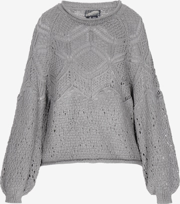 DreiMaster Vintage Oversized neulepaita värissä harmaa: etupuoli