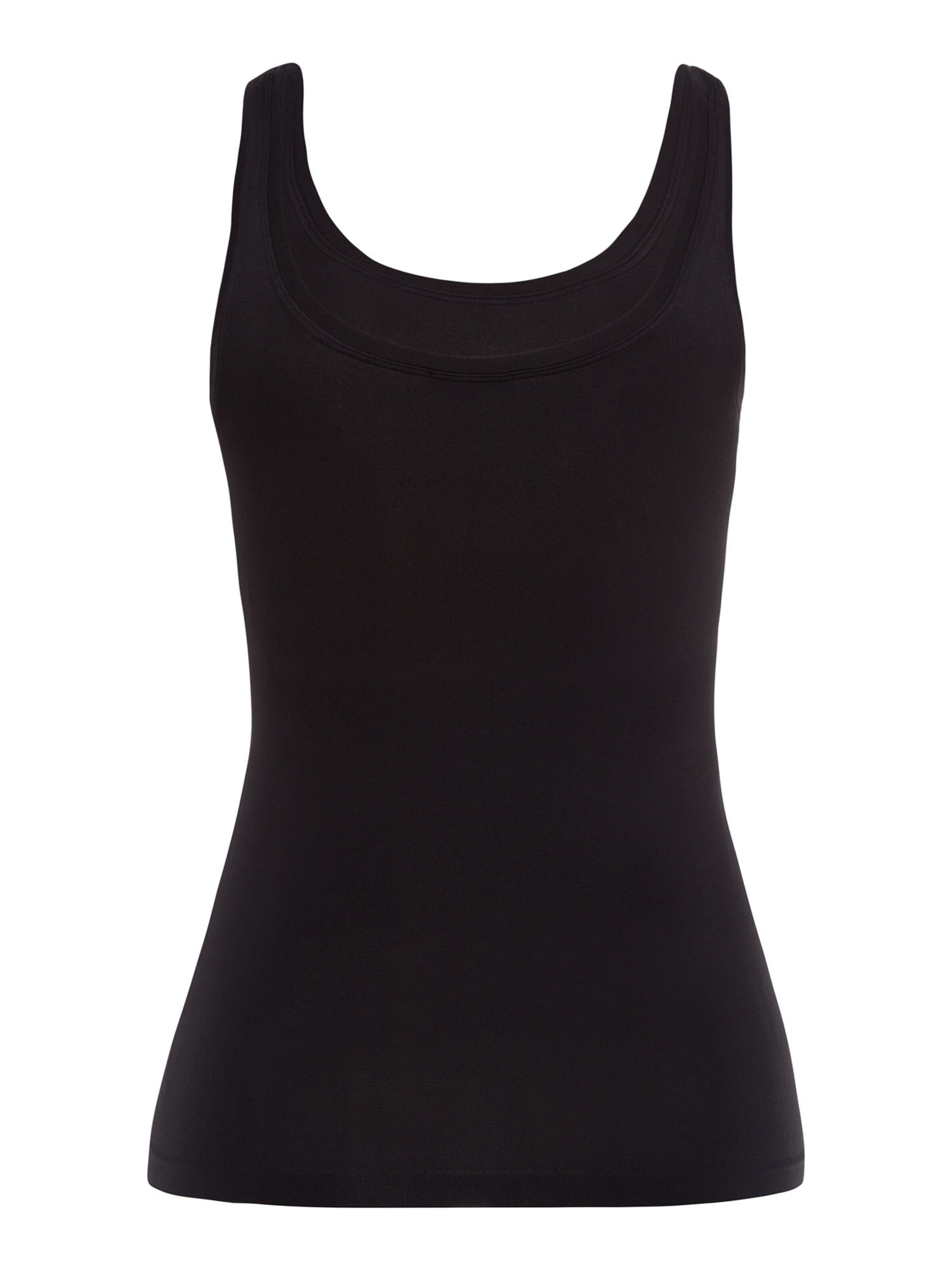 Hanro - Top ' Touch Feeling ' em preto