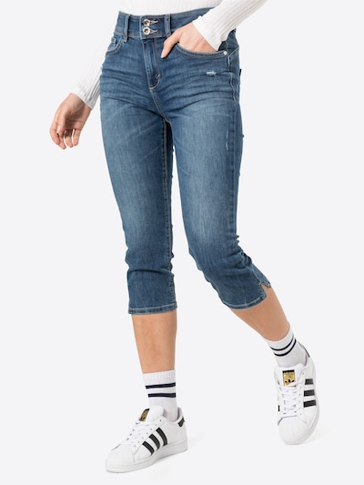 TOM TAILOR Jeans 'Kate' in de kleur Blauw denim, Modelweergave