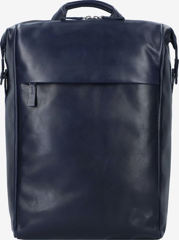 Harold's Rucksack 'Caugio' in Blau: Vorderseite