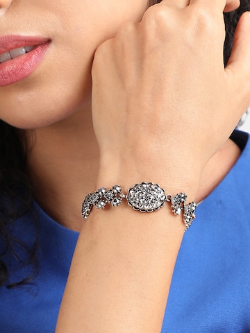 SOHI Armband 'Abigail' i silver: framsida