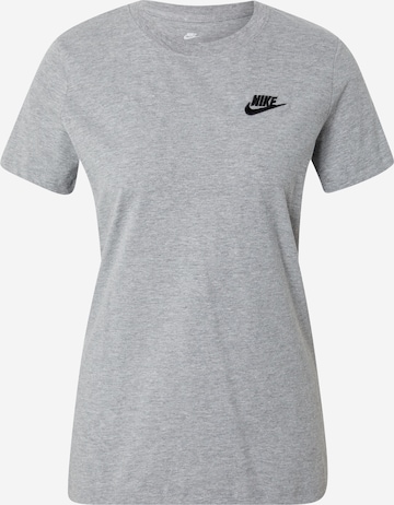 Nike Sportswear T-Shirt in Grau: predná strana