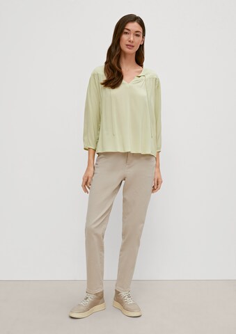 Chemisier comma casual identity en vert