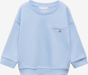 MANGO KIDS Sweatshirt in Blauw: voorkant