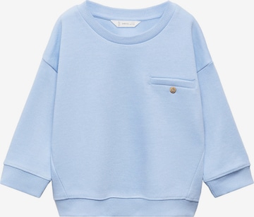 MANGO KIDS Sweatshirt in Blauw: voorkant