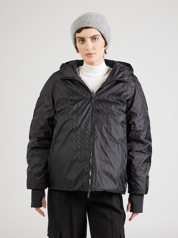 ARMANI EXCHANGE Демисезонная куртка в Черный: спереди
