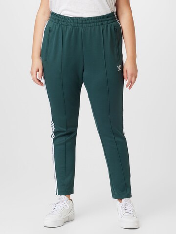 Coupe slim Pantalon 'Primeblue Sst ' ADIDAS ORIGINALS en vert : devant