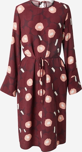 Marimekko Mekko 'LAHJAT UNIKKO' värissä persikka / viininpunainen / viininpunainen / valkoinen, Tuotenäkymä