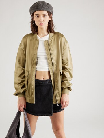 b.young Between-Season Jacket 'ESTO' in Green: front