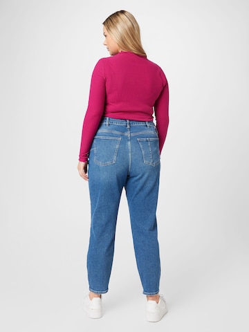 River Island Plus Regular Jeans 'CARRIE MOM' in Blue