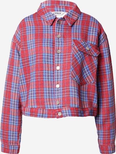ONLY Prijelazna jakna 'KERSTIN' u nebesko plava / crvena / bijela, Pregled proizvoda