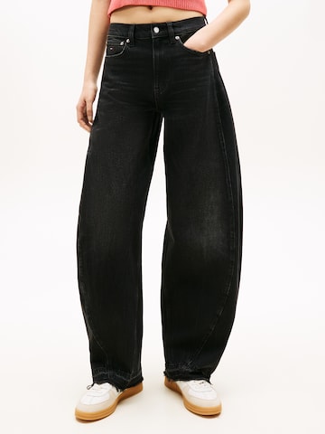 Tommy Jeans Baggy Farmer 'ELLA' - fekete: elől