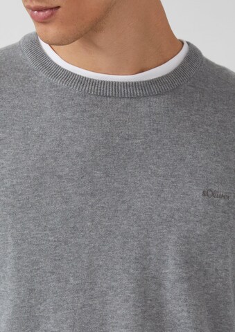 s.Oliver - Pullover em cinzento