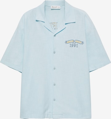 Pull&Bear Regular Fit Paita värissä sininen: etupuoli