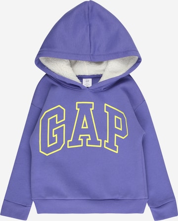 Sweat-shirt GAP en violet : devant