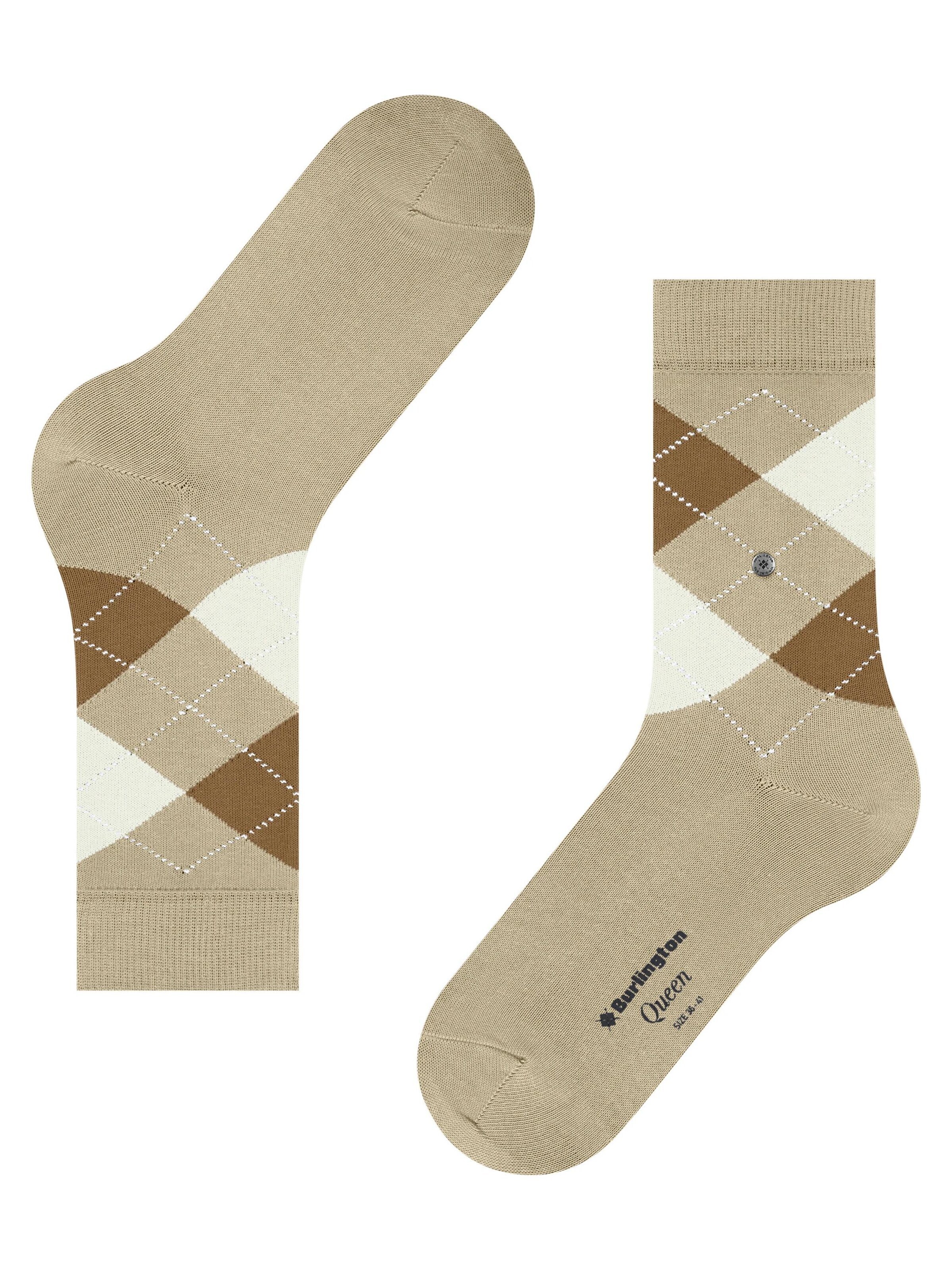 BURLINGTON Socks 'Queen' in White