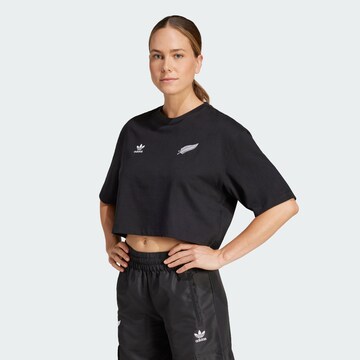 ADIDAS ORIGINALS Shirt 'Black Ferns Essentials' in Black: front