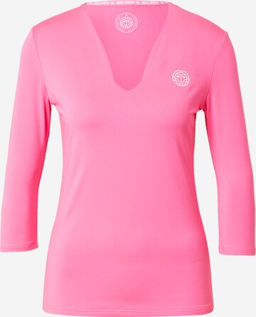 BIDI BADUTehnička sportska majica 'Ariana' - roza boja: prednji dio