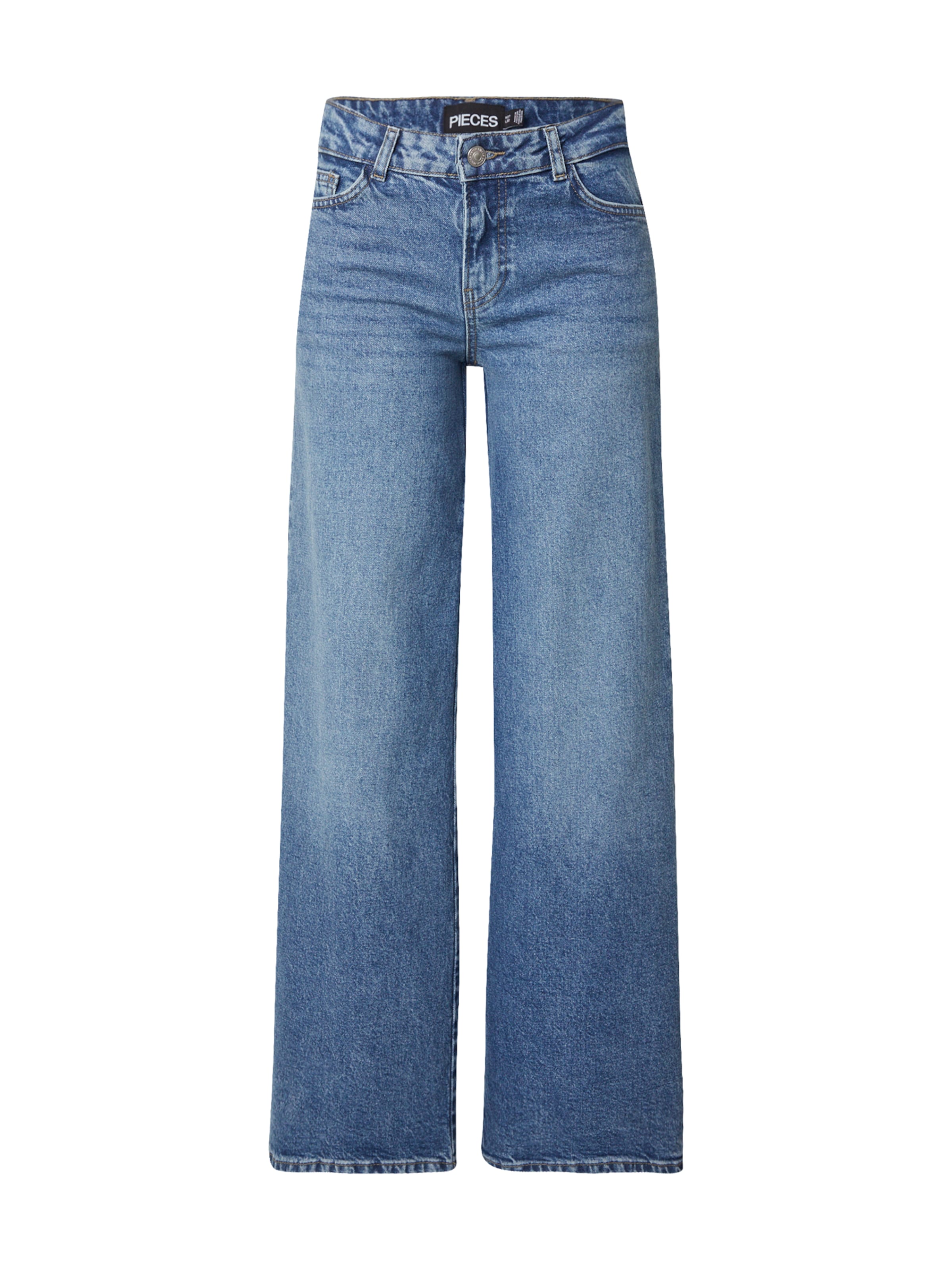 PIECES Wide leg Jeans &#x27;PCSelma&#x27; in Blue: front