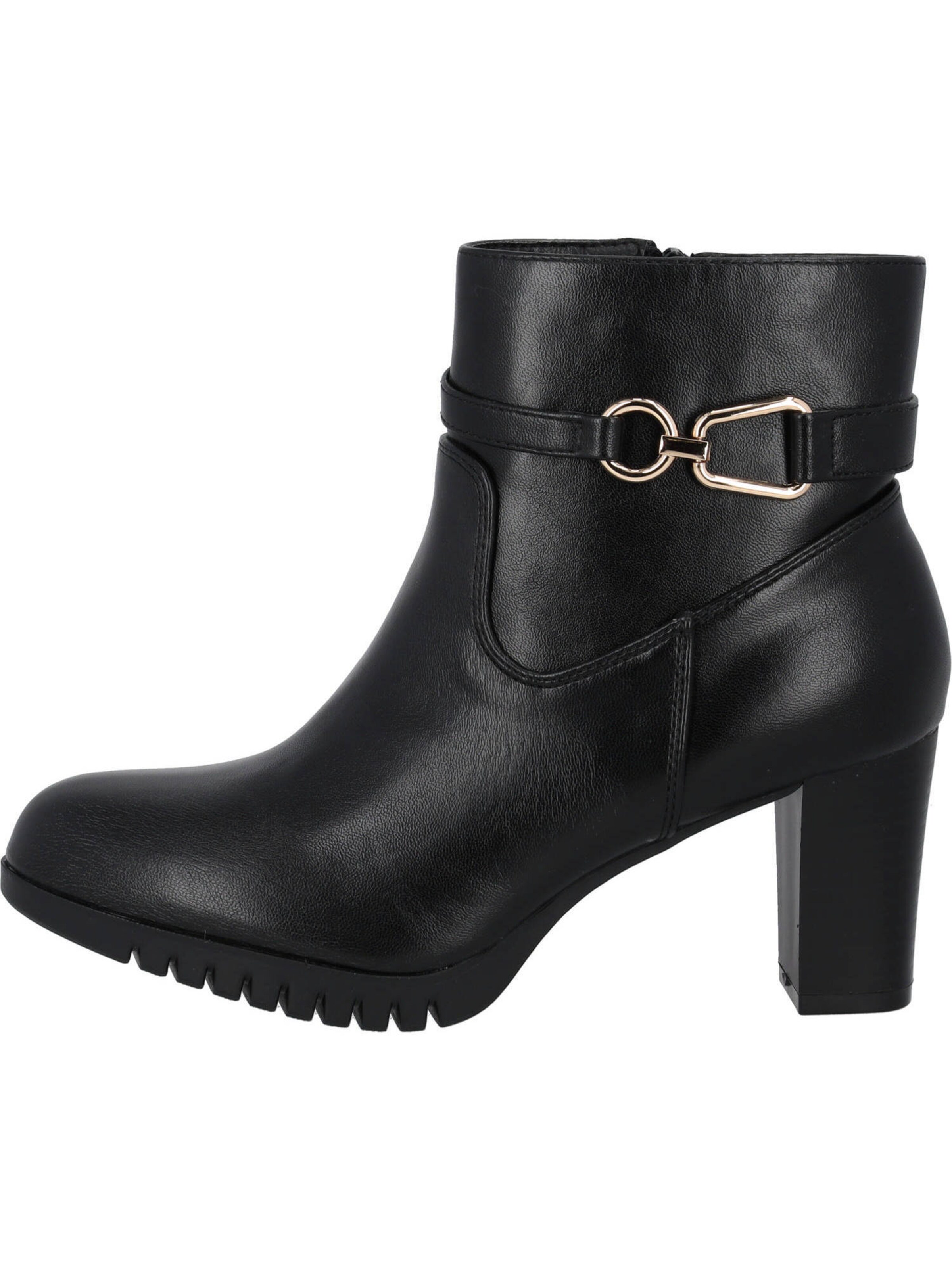 Palado Bootie 'Finnea' in Black: front