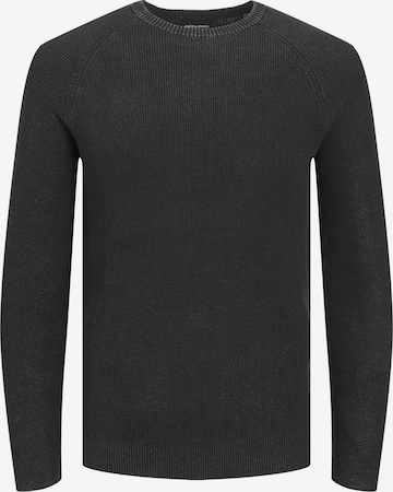 Pull-over 'Matt' JACK & JONES en noir : devant