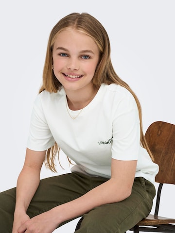 ONLY GIRLS T-Shirt 'KOGHelen' in Weiß