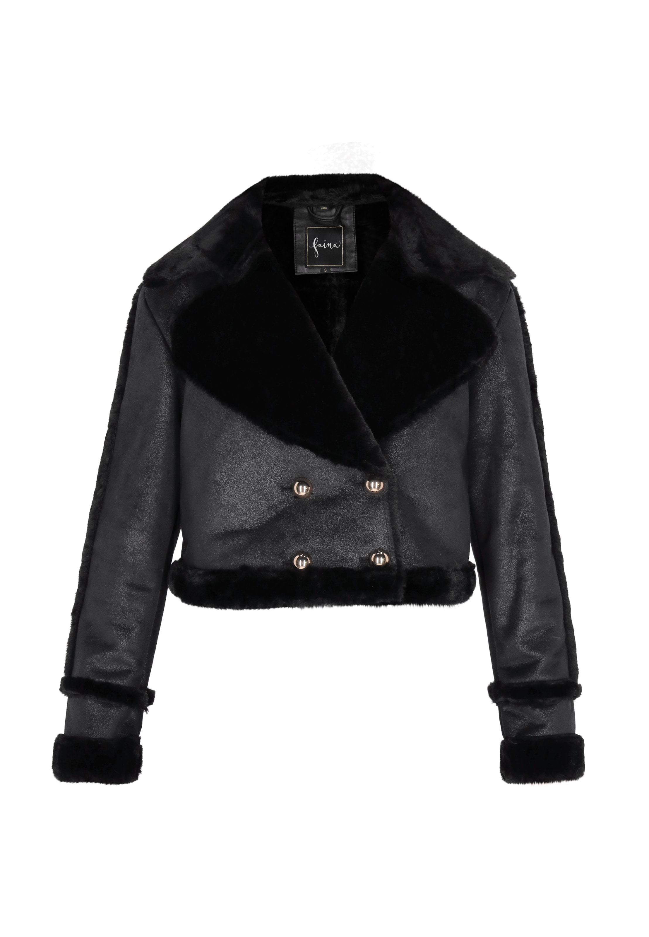 faina Tussenjas in Zwart: voorkant