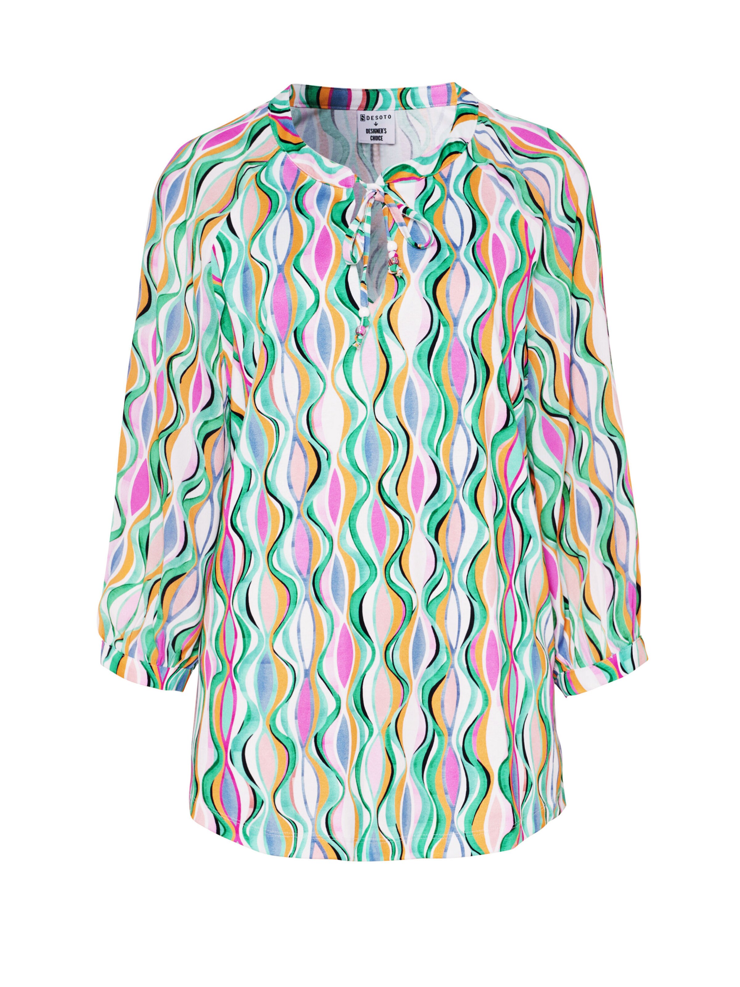 DESOTO Bluse in mischfarben, Produktansicht