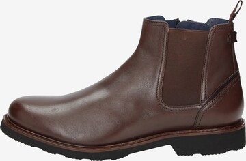 SIOUX Chelsea Boots 'Dilip-717' in Brown